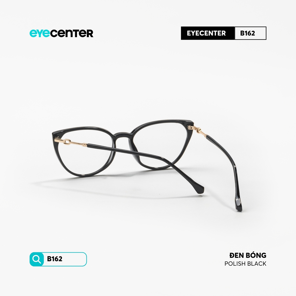 [B162] Gọng kính cận mắt mèo nữ chính hãng STUDIO MUKU chất liệu nhựa phối kim loại by Eye Center Vietnam