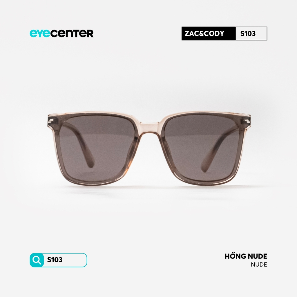 [S103] Kính mát Crystal UV nam nữ  ZAC&CODY nhiều màu by Eye Center Vietnam
