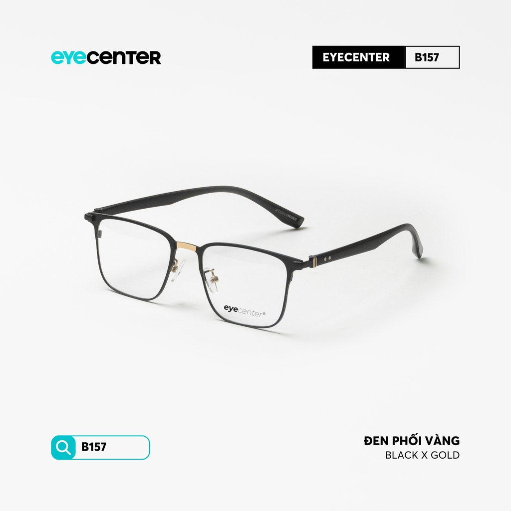 [B157] Gọng kính cận nữ chính hãng STUDIO MUKU nhựa phối kim loại by Eye Center Vietnam