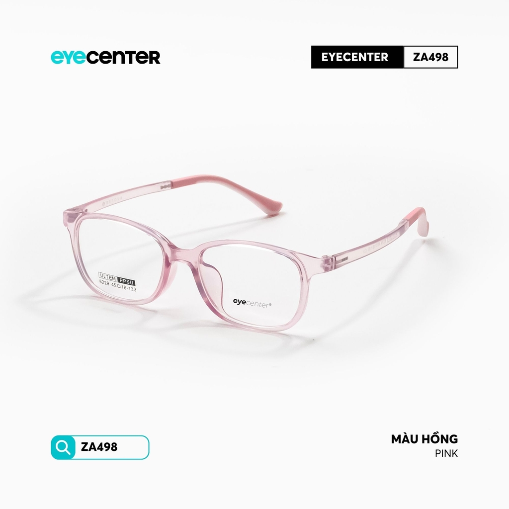 [ZA498] Gọng kính cận trẻ em nhiều màu chất liệu nhựa siêu nhẹ by Eye Center Vietnam