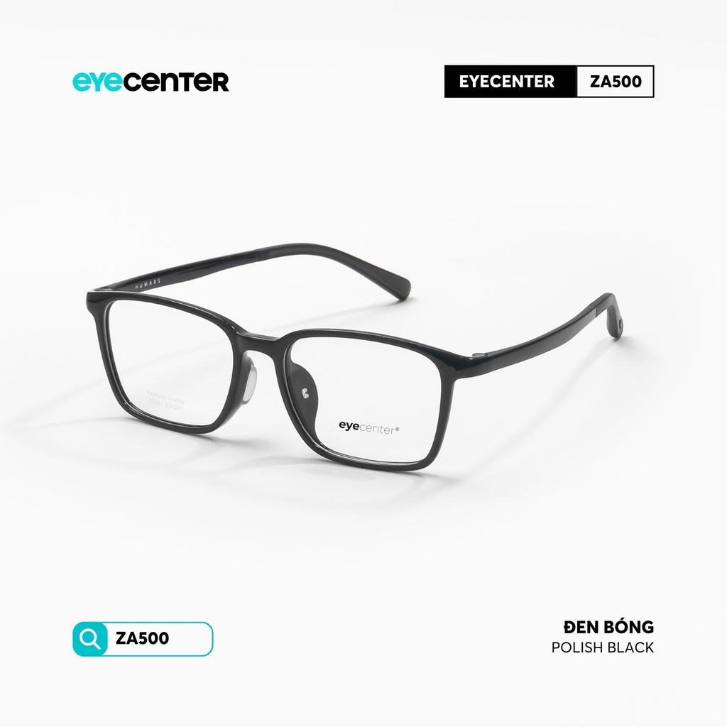 [ZA500] Gọng kính cận nam nữ chất liệu nhựa siêu nhẹ nhiều màu by Eye Center Vietnam