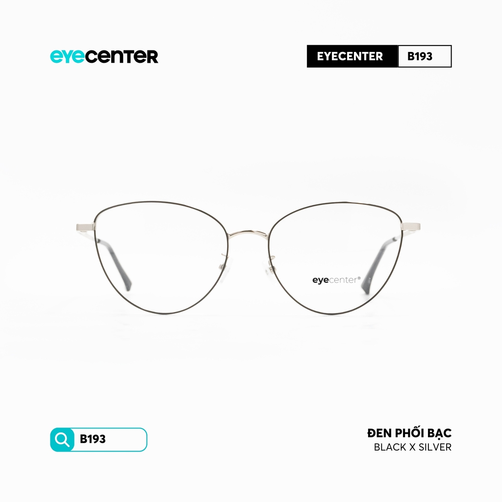 [B193] Gọng kính cận nữ chính hãng STUDIO MUKU kim loại chống gỉ by Eye Center Vietnam