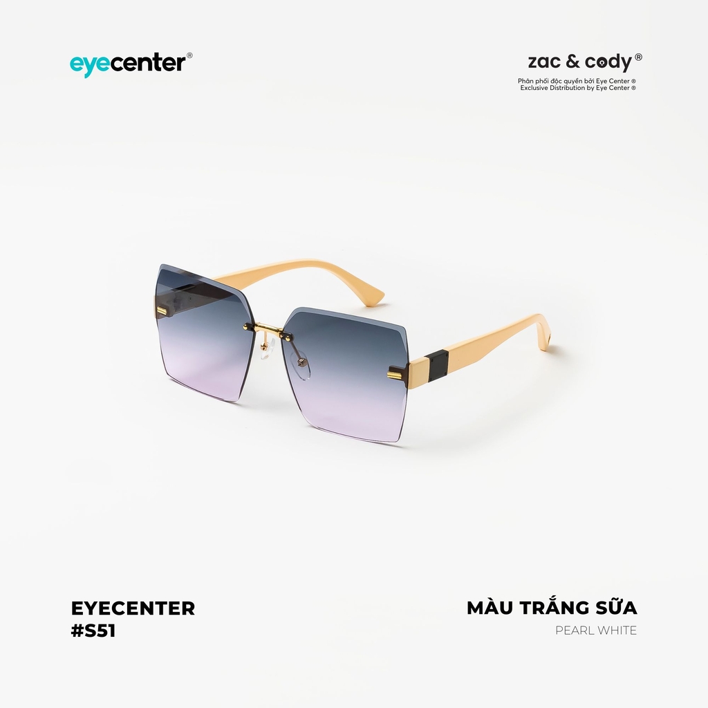 [S51] Kính mát Crystal UV nhều màu 1385