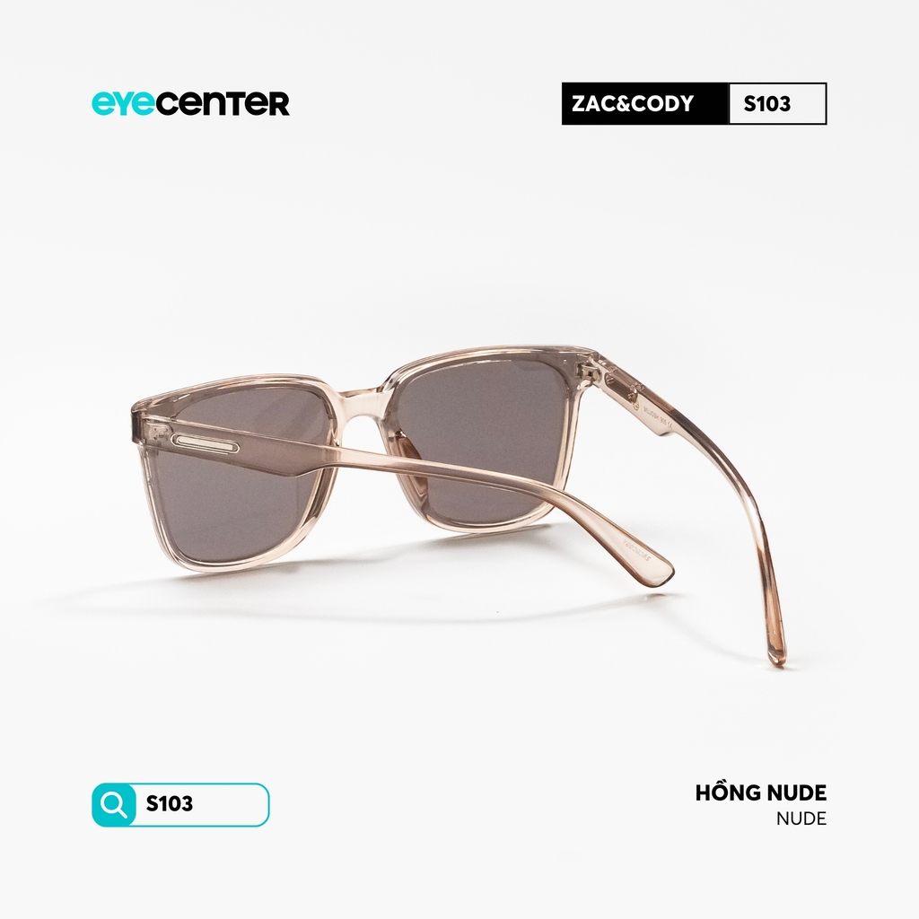 [S103] Kính mát Crystal UV nam nữ  ZAC&CODY nhiều màu by Eye Center Vietnam