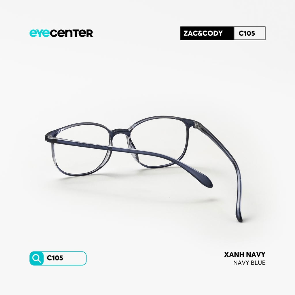 [C105] Gọng kính cận nam nữ chính hãng Zac & Cody nhựa dẻo siêu nhẹ by Eye Center Vietnam