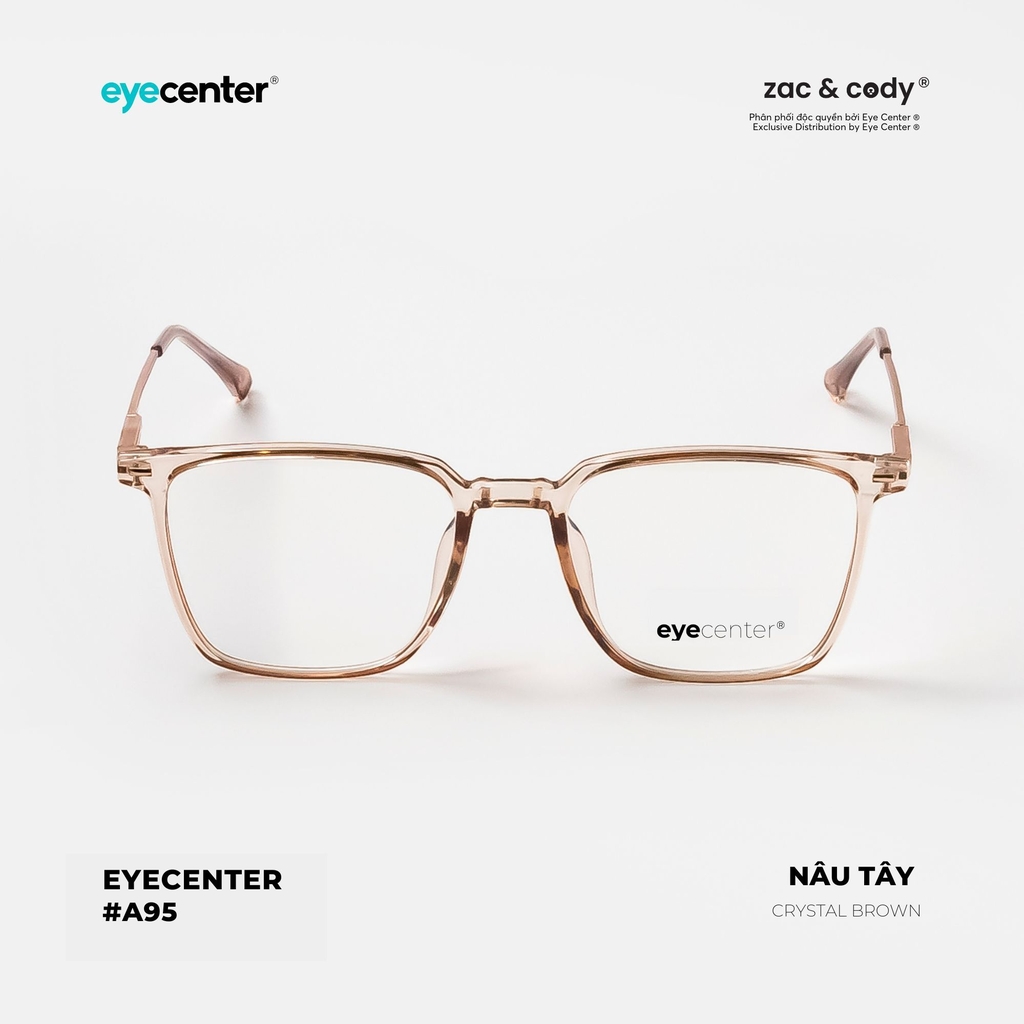 [A95] Gọng kính cận nam nữ chính hãng ZAC & CODY 8917 by Eye Center Vietnam
