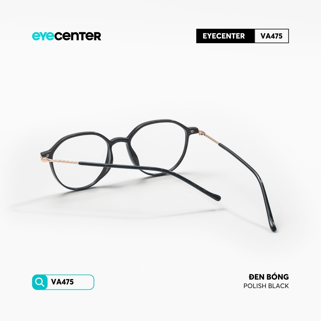 [VA475] Gọng kính cận nam nữ chất liệu nhựa phối kim loại chống gỉ by Eye Center Vietnam