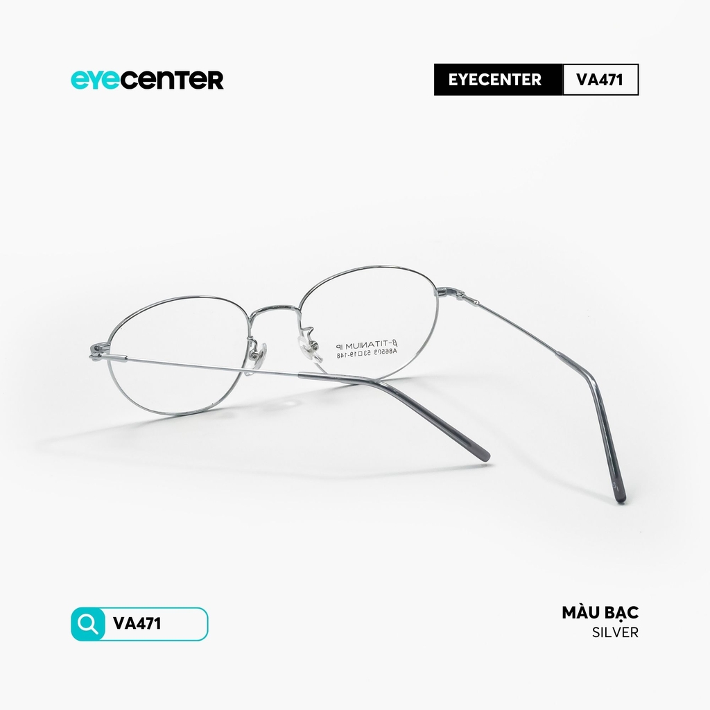 [VA471] Gọng kính cận nam nữ chất liệu Titanium chống gỉ by Eye Center Vietnam