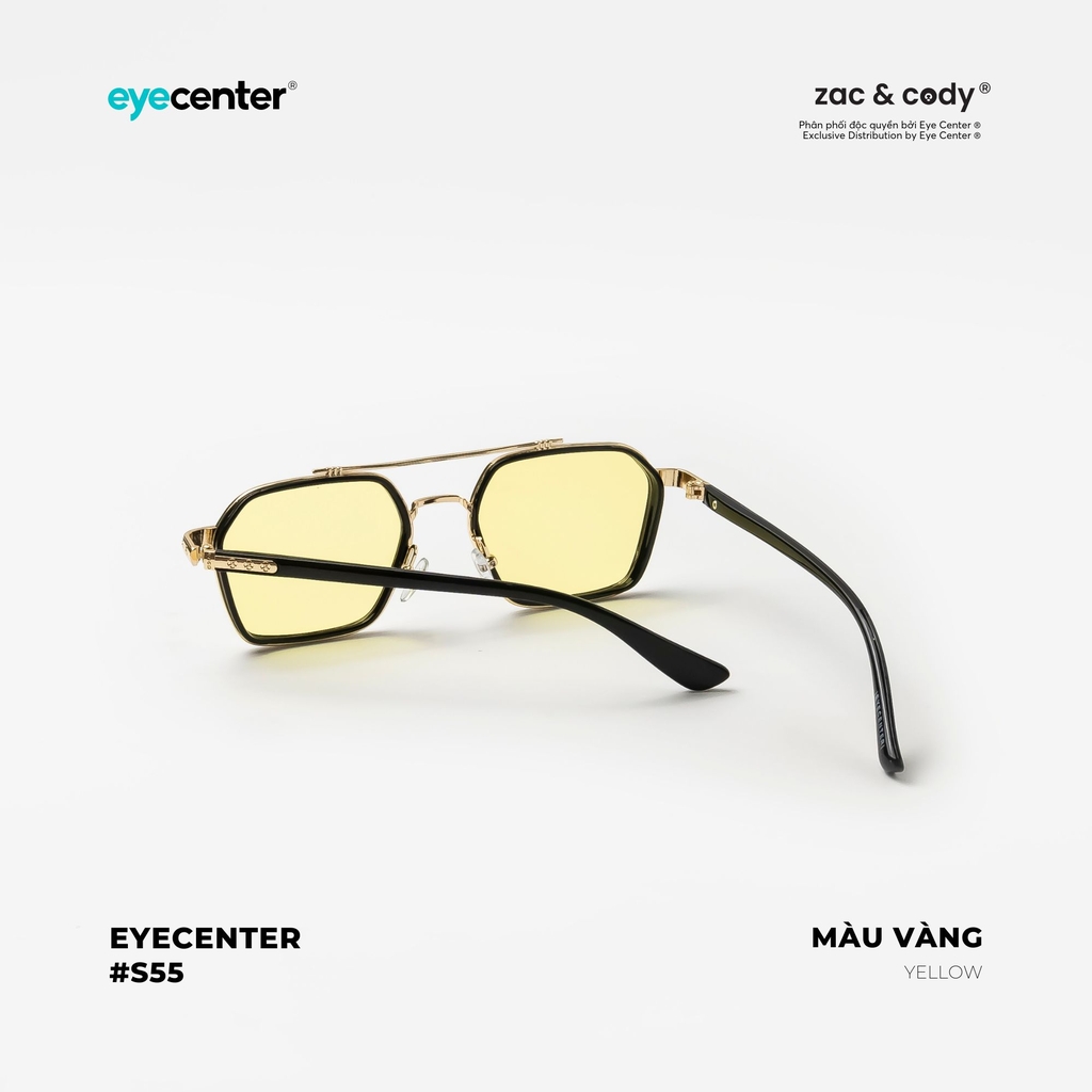 [S55] [2155 - 0039 ]Kính mát Crystal UV chính hãng EYECENTER nhiều màu 0039