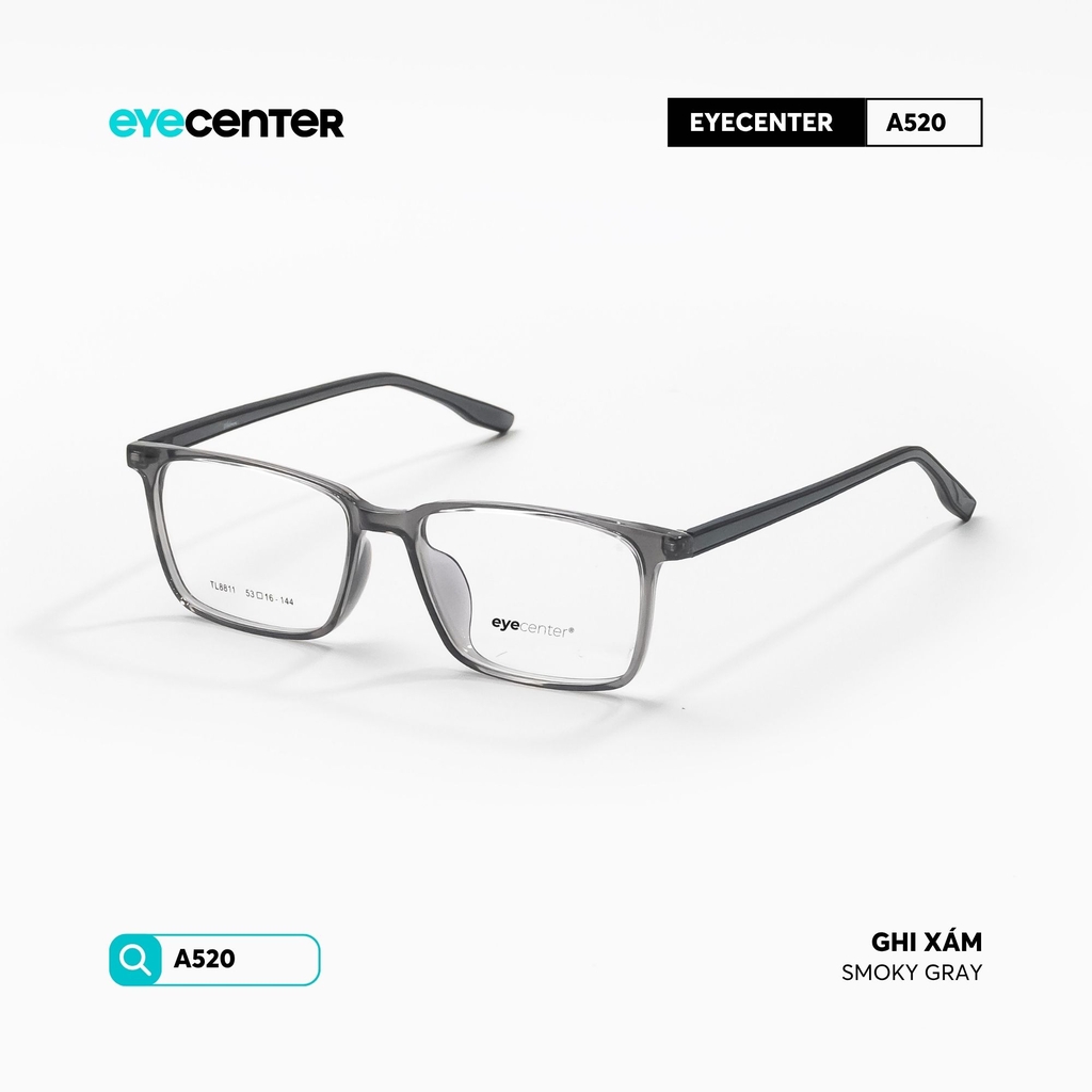 [A520] Gọng kính cận nam nữ nhiều màu chất liệu nhựa siêu nhẹ by Eye Center Vietnam