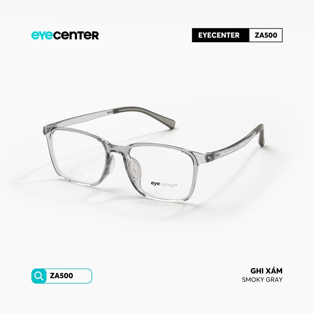[ZA500] Gọng kính cận nam nữ chất liệu nhựa siêu nhẹ nhiều màu by Eye Center Vietnam