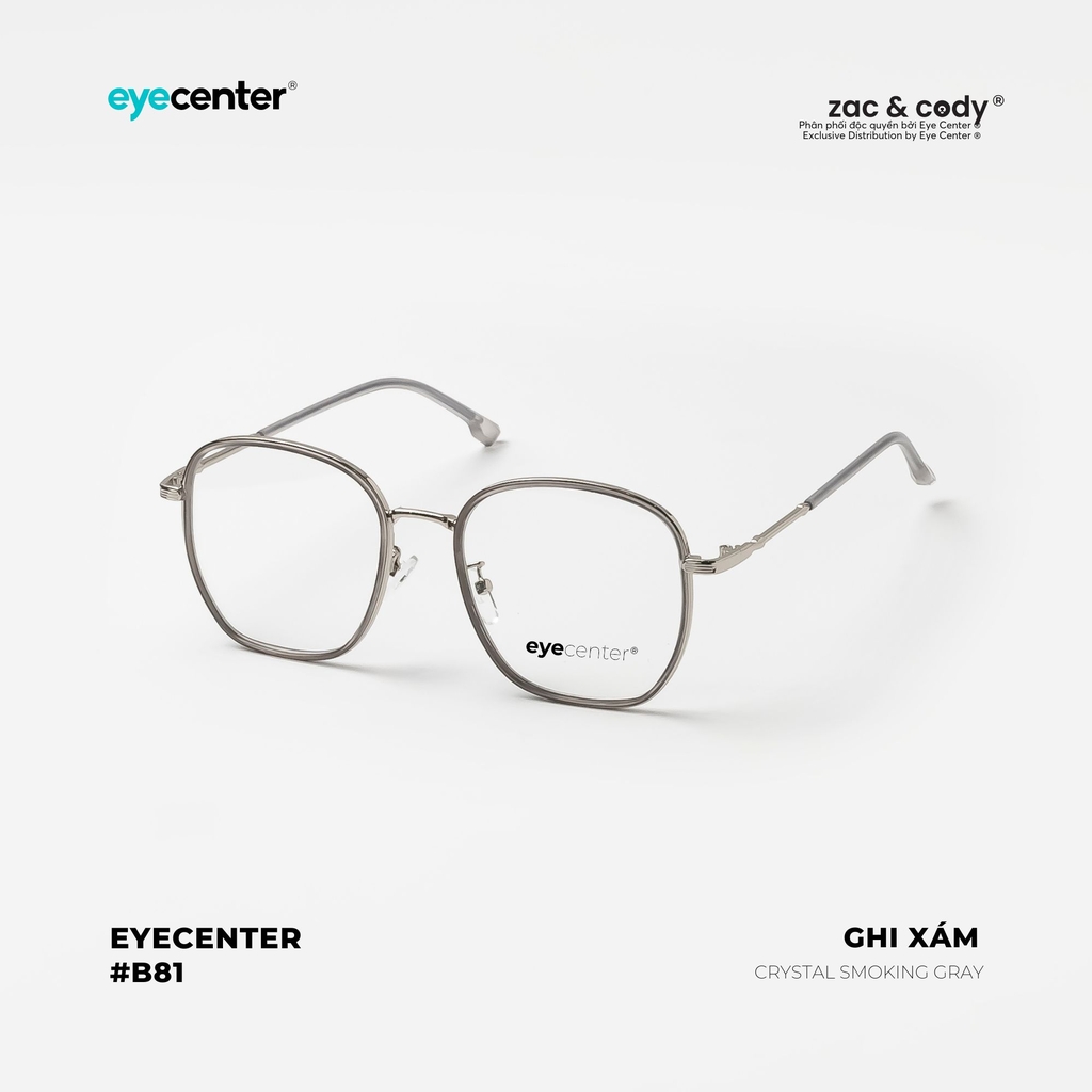 [B81] Gọng kính cận nam nữ chính hãng EYECENTER nhiều màu EC 9315 by Eye Center Vietnam