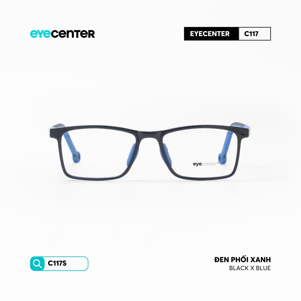 [C117] Gọng kính mắt trẻ em nhựa dẻo chống gãy siêu nhẹ nhiều màu by Eye Center Vietnam