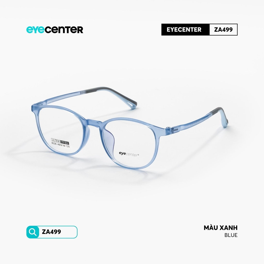 [ZA499] Gọng kính cận trẻ em nhiều màu chất liệu nhựa siêu nhẹ by Eye Center Vietnam