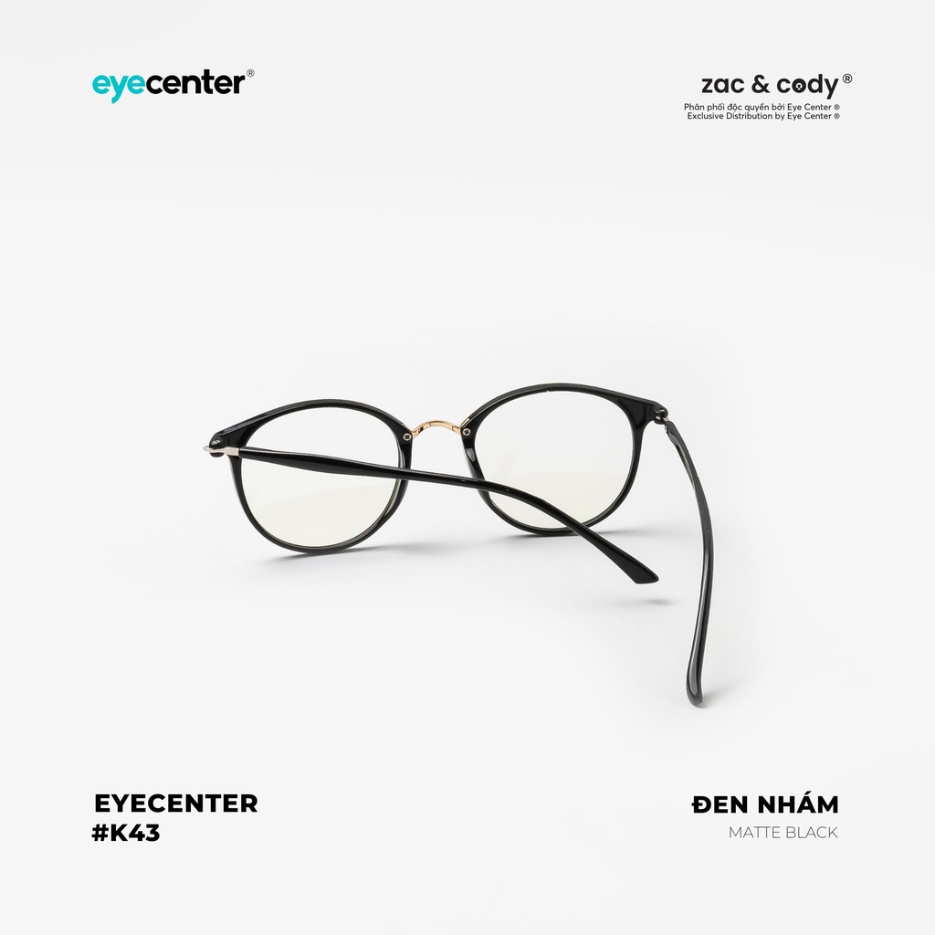 [K43]Gọng kính cận nữ chính hãng EYECENTER nhựa dẻo chống gãy siêu nhẹ  EK 520 by Eye Center Vietnam