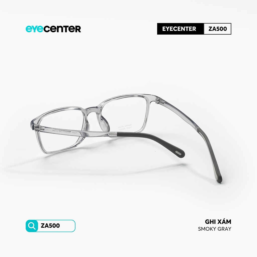 [ZA500] Gọng kính cận nam nữ chất liệu nhựa siêu nhẹ nhiều màu by Eye Center Vietnam