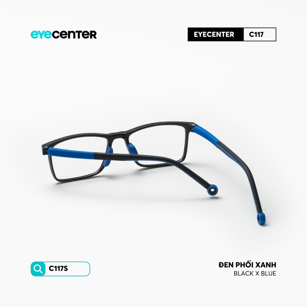 [C117] Gọng kính mắt trẻ em nhựa dẻo chống gãy siêu nhẹ nhiều màu by Eye Center Vietnam