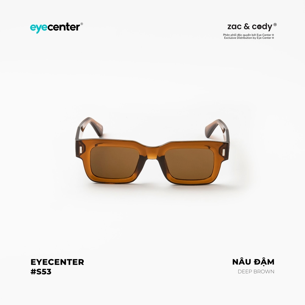 [S53] Kính mát Crystal UV chính hãng EYECENTER nhiều màu 3688
