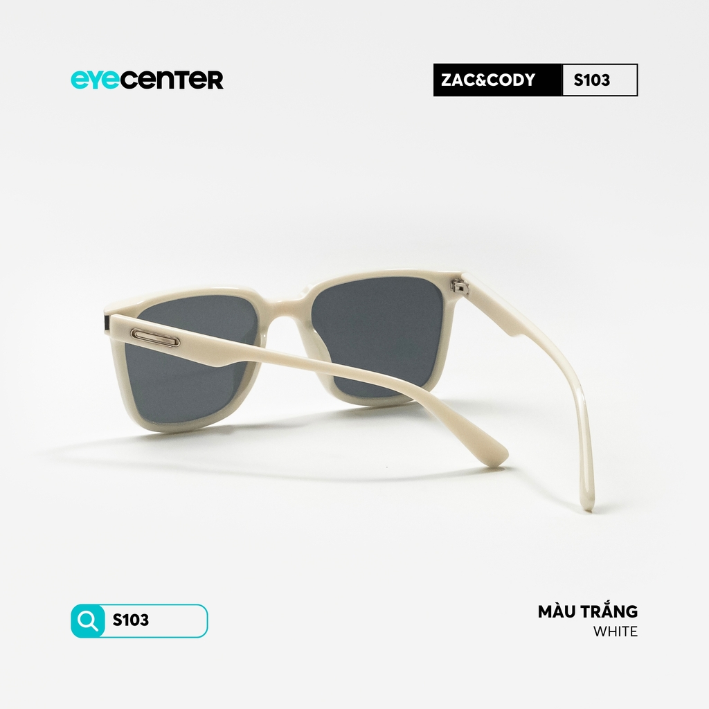 [S103] Kính mát Crystal UV nam nữ  ZAC&CODY nhiều màu by Eye Center Vietnam