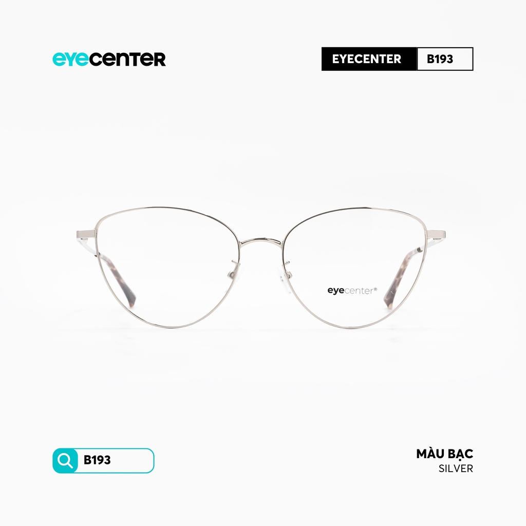 [B193] Gọng kính cận nữ chính hãng STUDIO MUKU kim loại chống gỉ by Eye Center Vietnam