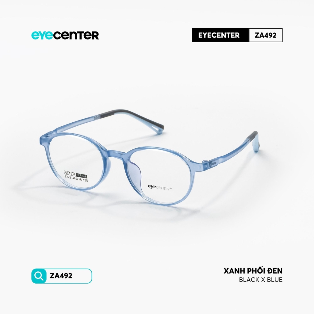 [ ZA492] Gọng kính cận trẻ em chất liệu nhựa siêu nhẹ nhiều màu by Eye Center Vietnam