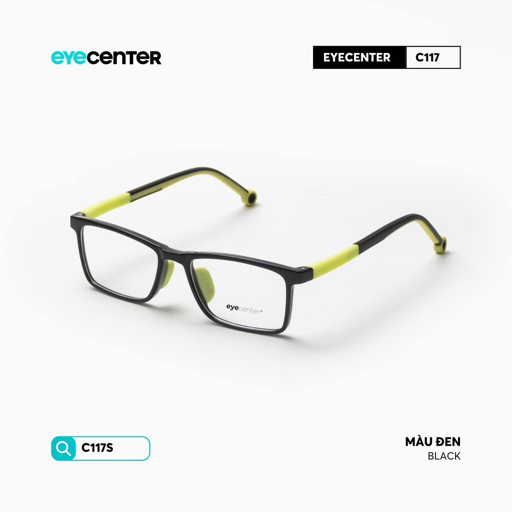 [C117] Gọng kính mắt trẻ em nhựa dẻo chống gãy siêu nhẹ nhiều màu by Eye Center Vietnam