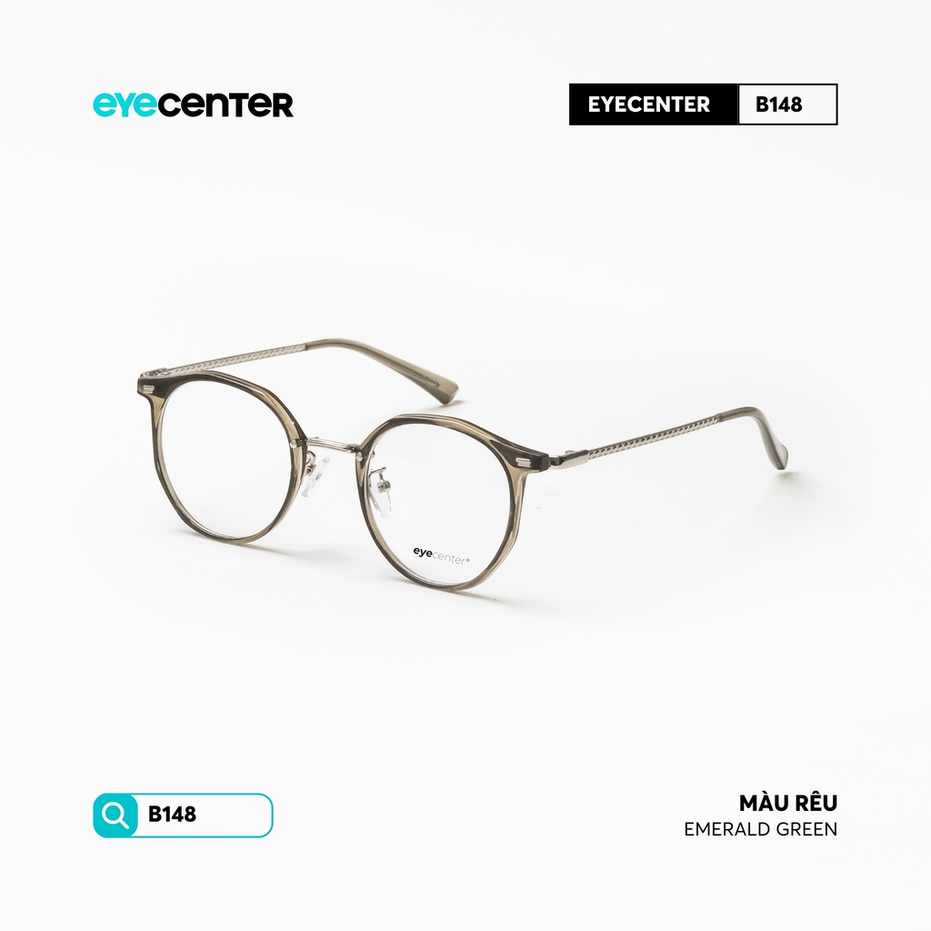 [B148] Gọng kính cận nữ chính hãng STUDIO MUKU nhựa phối kim loai by Eye Center Vietnam