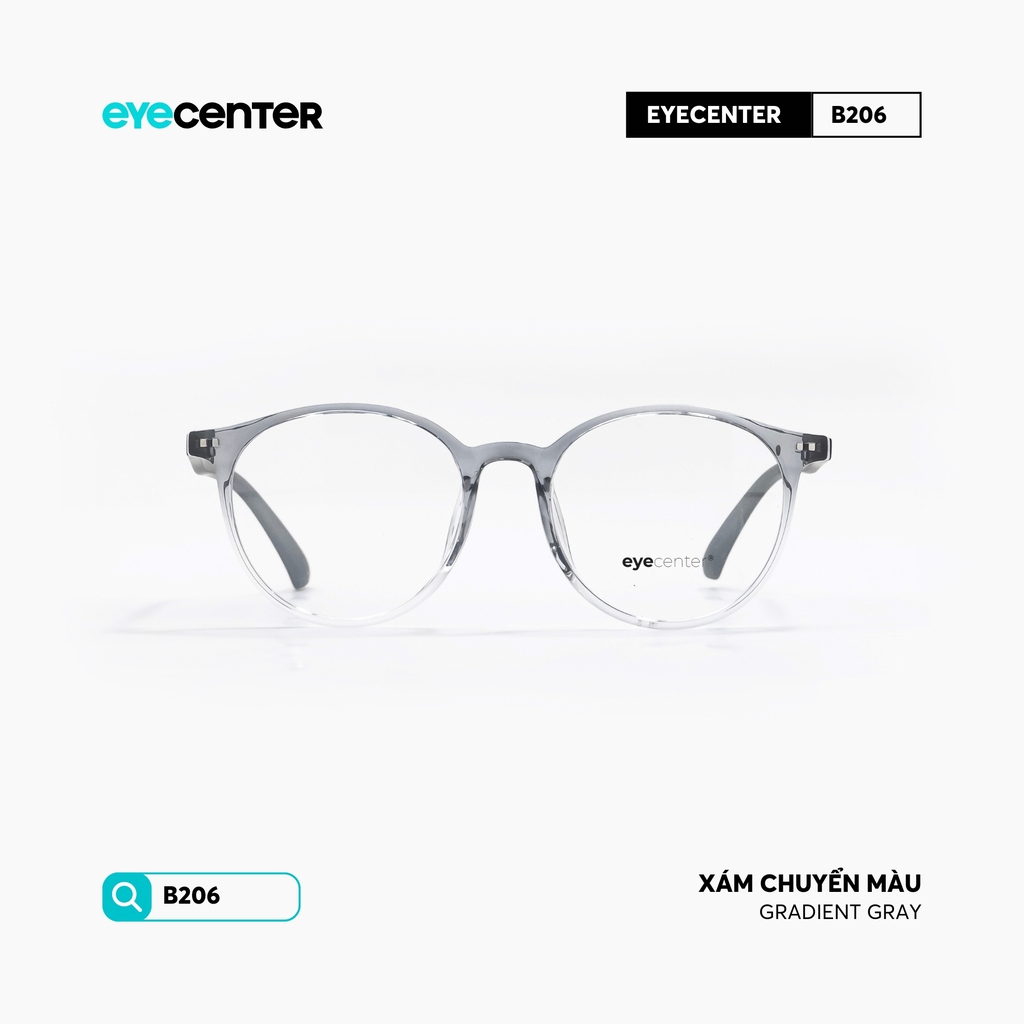 [B206] Gọng kính cận nam nữ chất liệu nhựa siêu nhẹ nhiều màu by Eye Center Vietnam