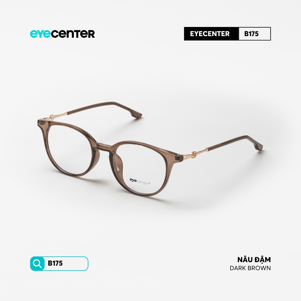 [B175] Gọng kính cận nữ nữ chất liệu nhựa phối kim loại chống gỉ by Eye Center Vietnam