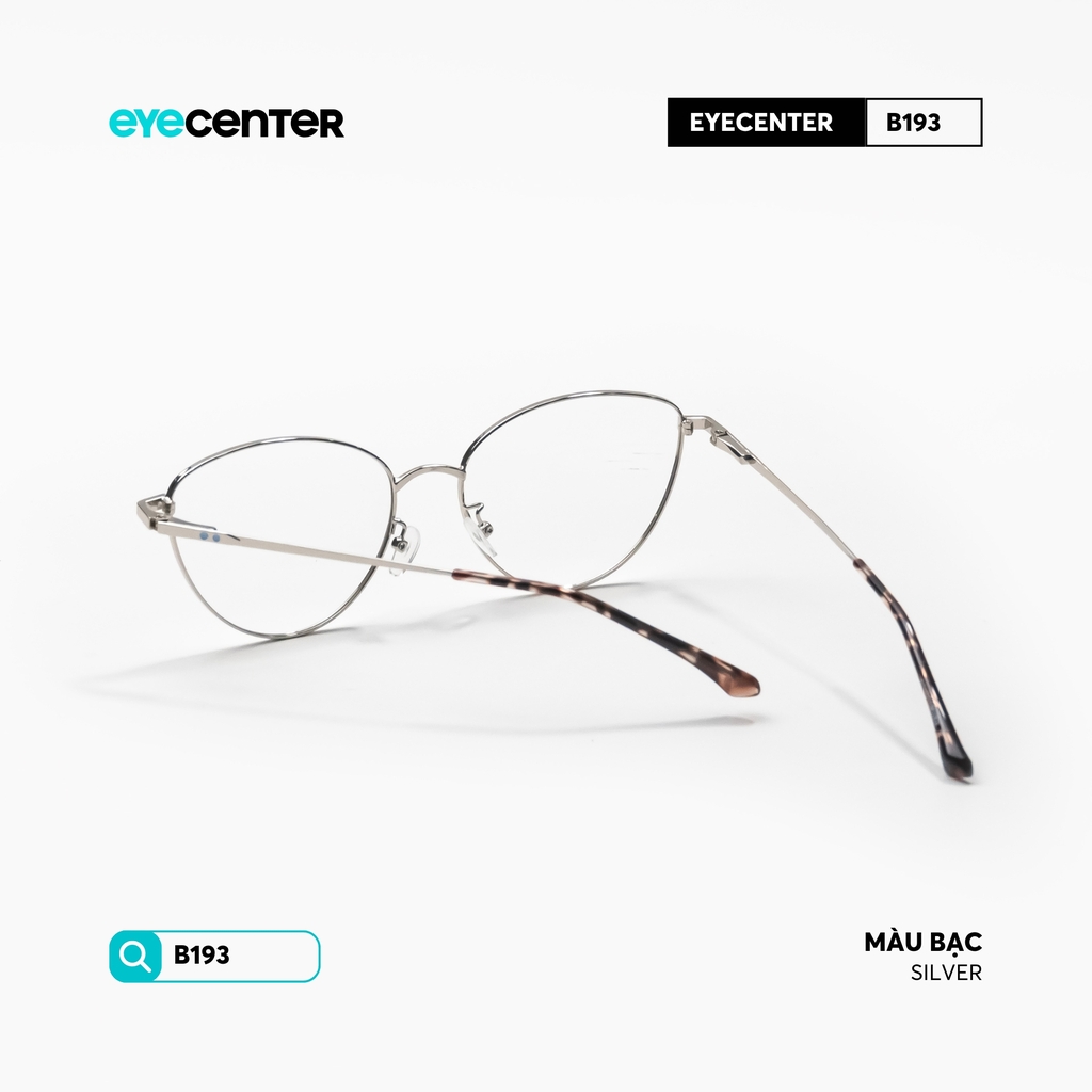 [B193] Gọng kính cận nữ chính hãng STUDIO MUKU kim loại chống gỉ by Eye Center Vietnam