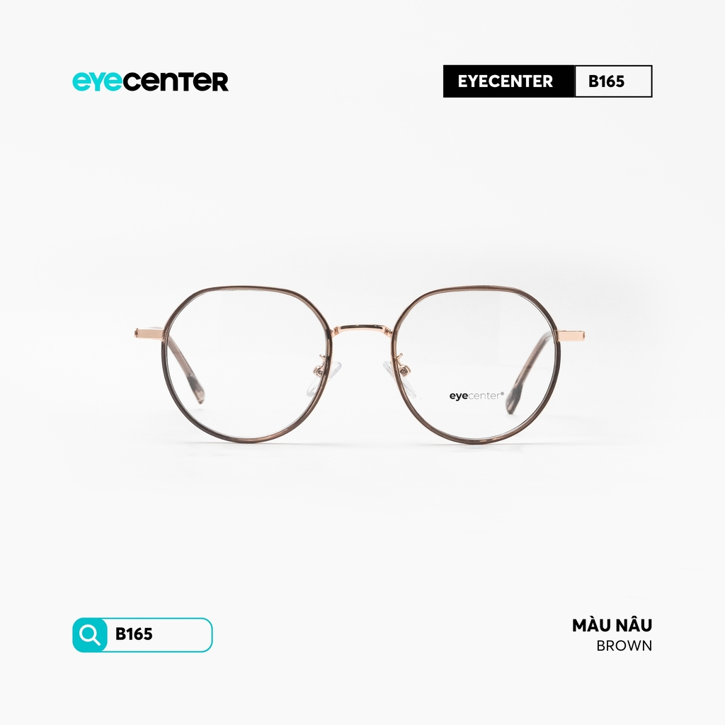 [B165] Gọng kính cận nam nữ chất liệu kim loại chống gỉ by Eye Center Vietnam