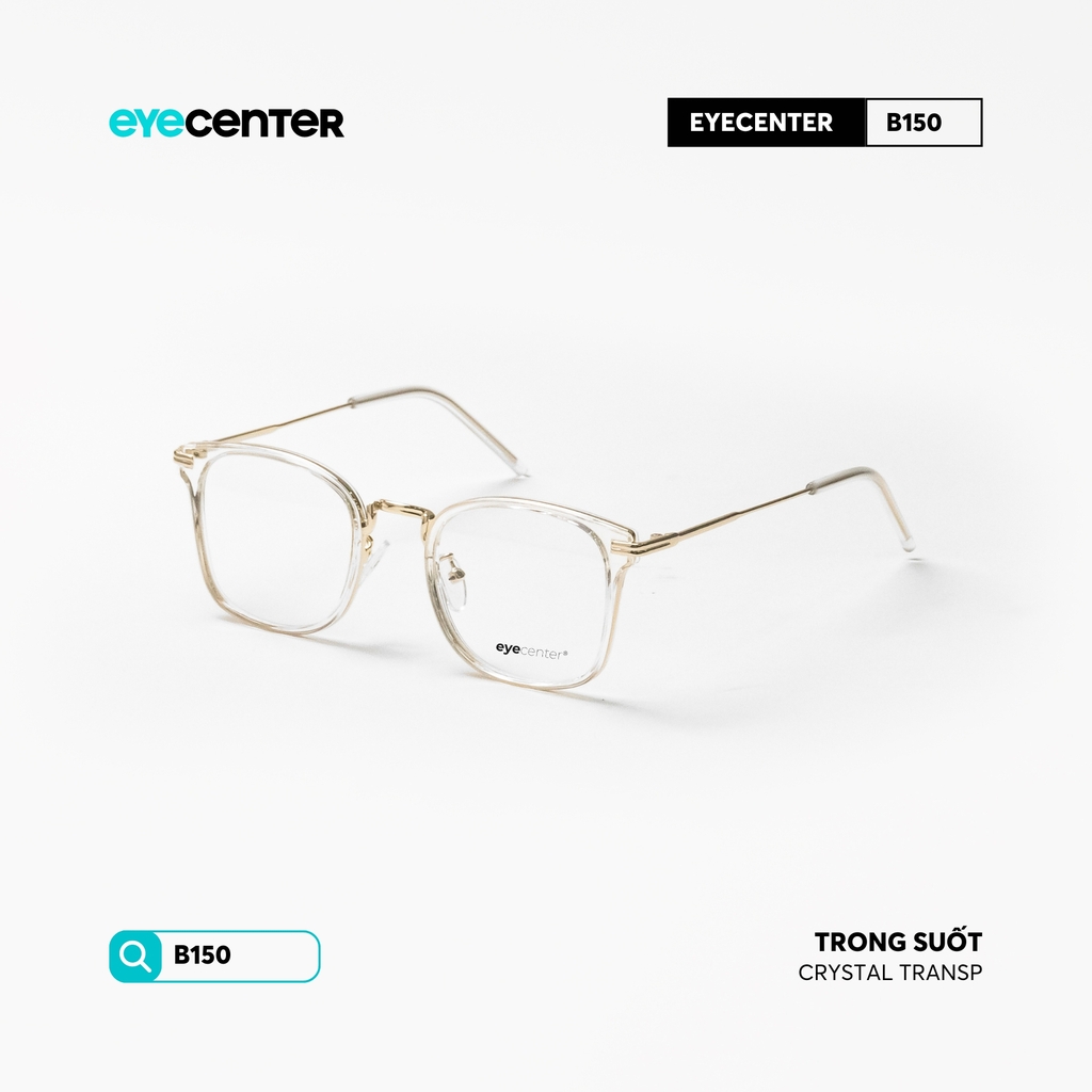 [B150] Gọng kính cận nữ chính hãng STUDIO MUKU nhựa phối kim loại by Eye Center Vietnam