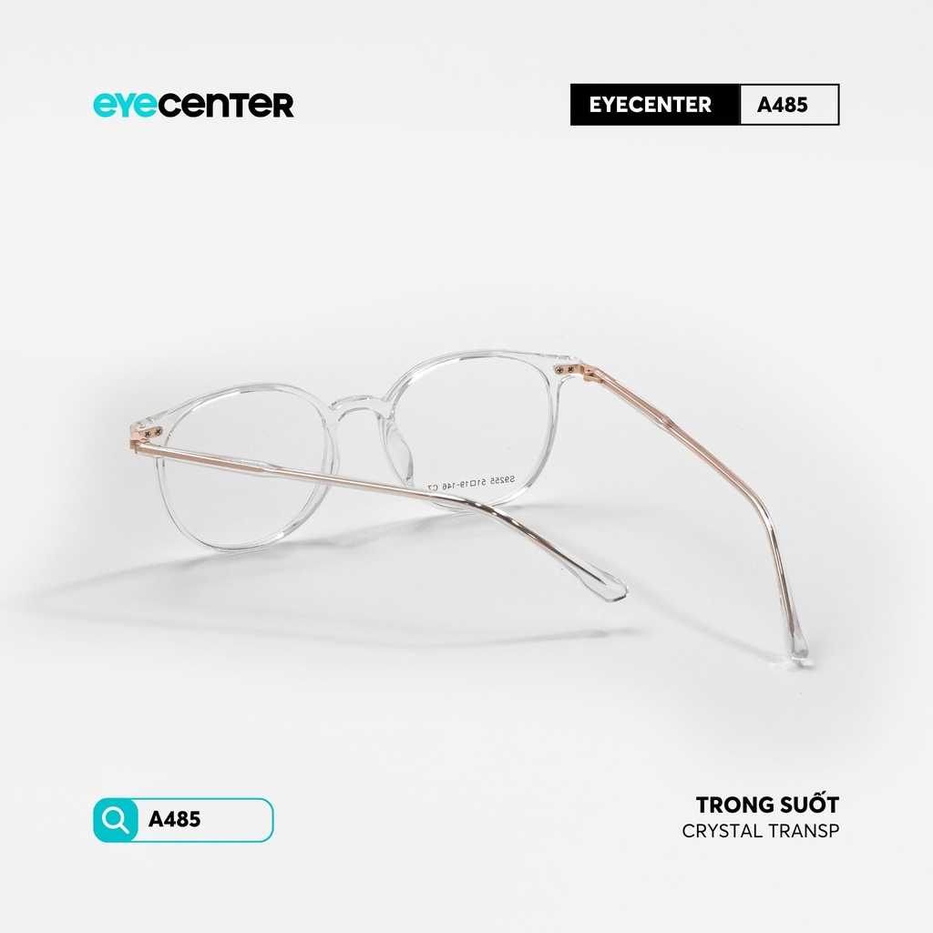 [ZA485] Gọng kính cận nam nữ chất liệu nhựa lõi thép chống gãy by Eye Center Vietnam