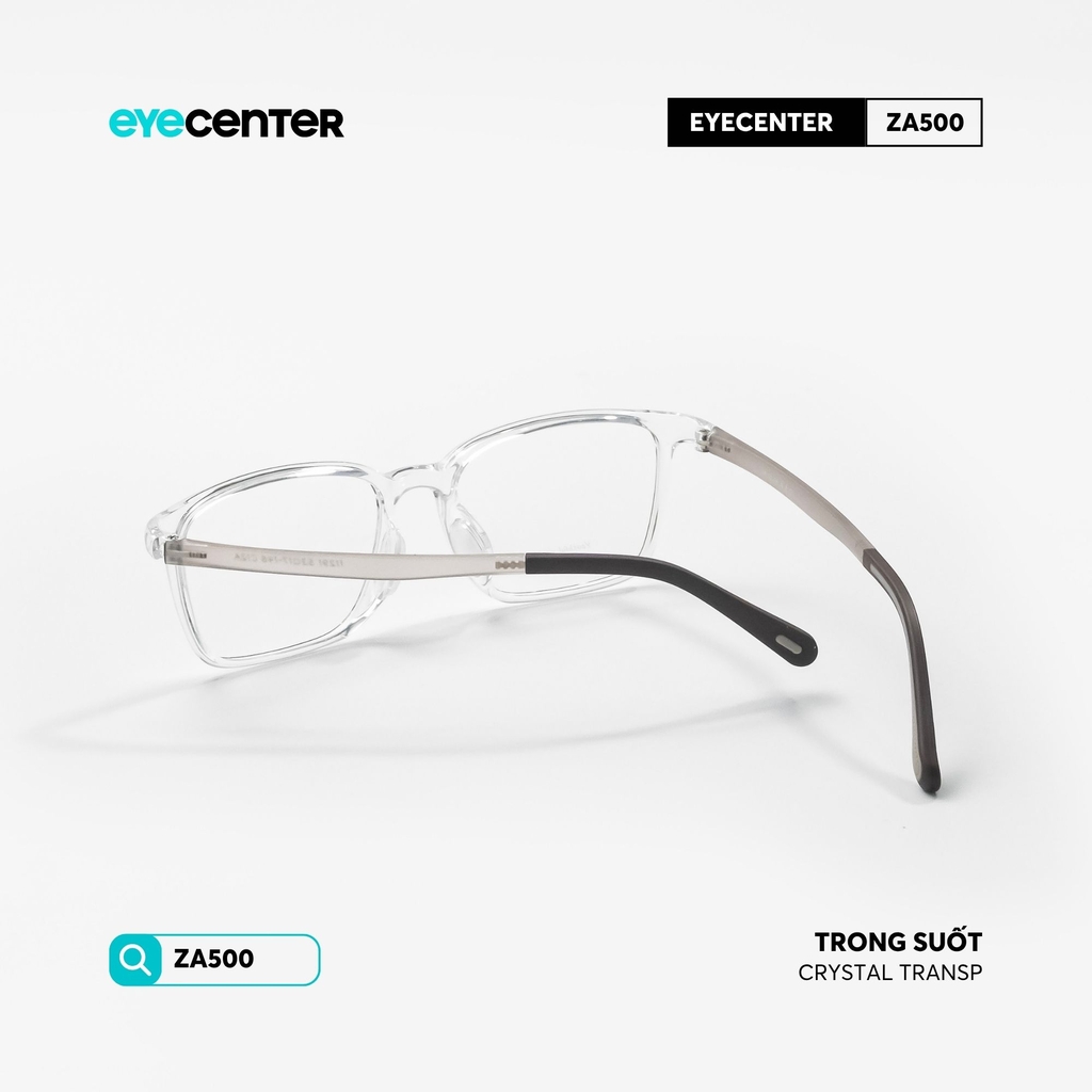 [ZA500] Gọng kính cận nam nữ chất liệu nhựa siêu nhẹ nhiều màu by Eye Center Vietnam