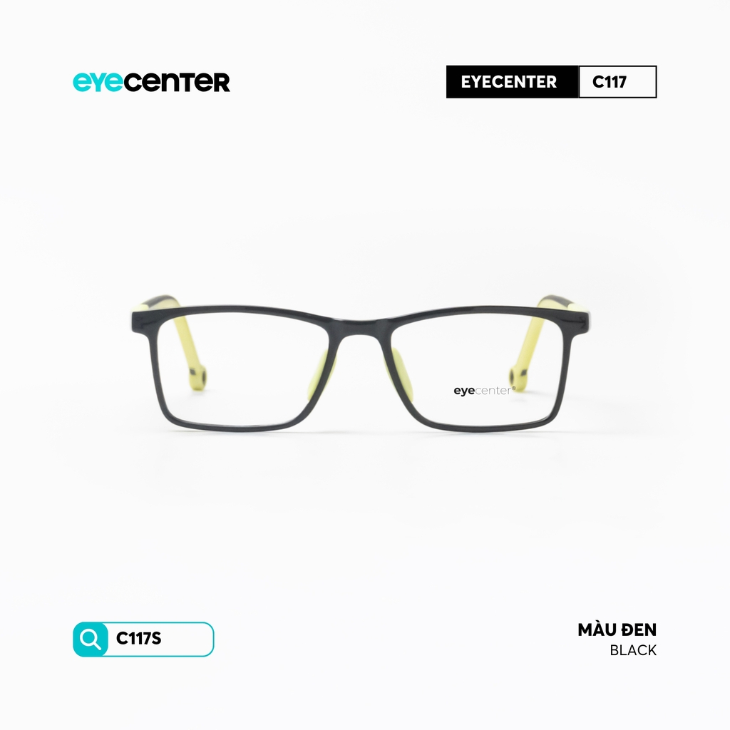 [C117] Gọng kính mắt trẻ em nhựa dẻo chống gãy siêu nhẹ nhiều màu by Eye Center Vietnam