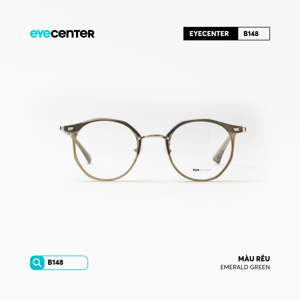 [B148] Gọng kính cận nữ chính hãng STUDIO MUKU nhựa phối kim loai by Eye Center Vietnam