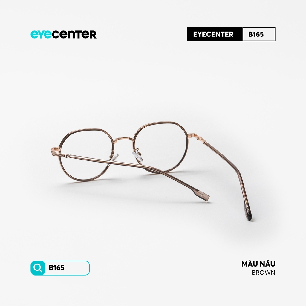 [B165] Gọng kính cận nam nữ chất liệu kim loại chống gỉ by Eye Center Vietnam