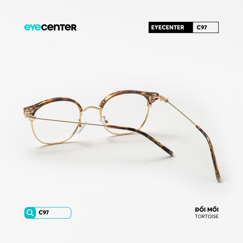 [C97] Gọng kính cận kim loại nam nữ EYECENTER nhựa phối kim loại chống gỉ by Eye Center Vietnam
