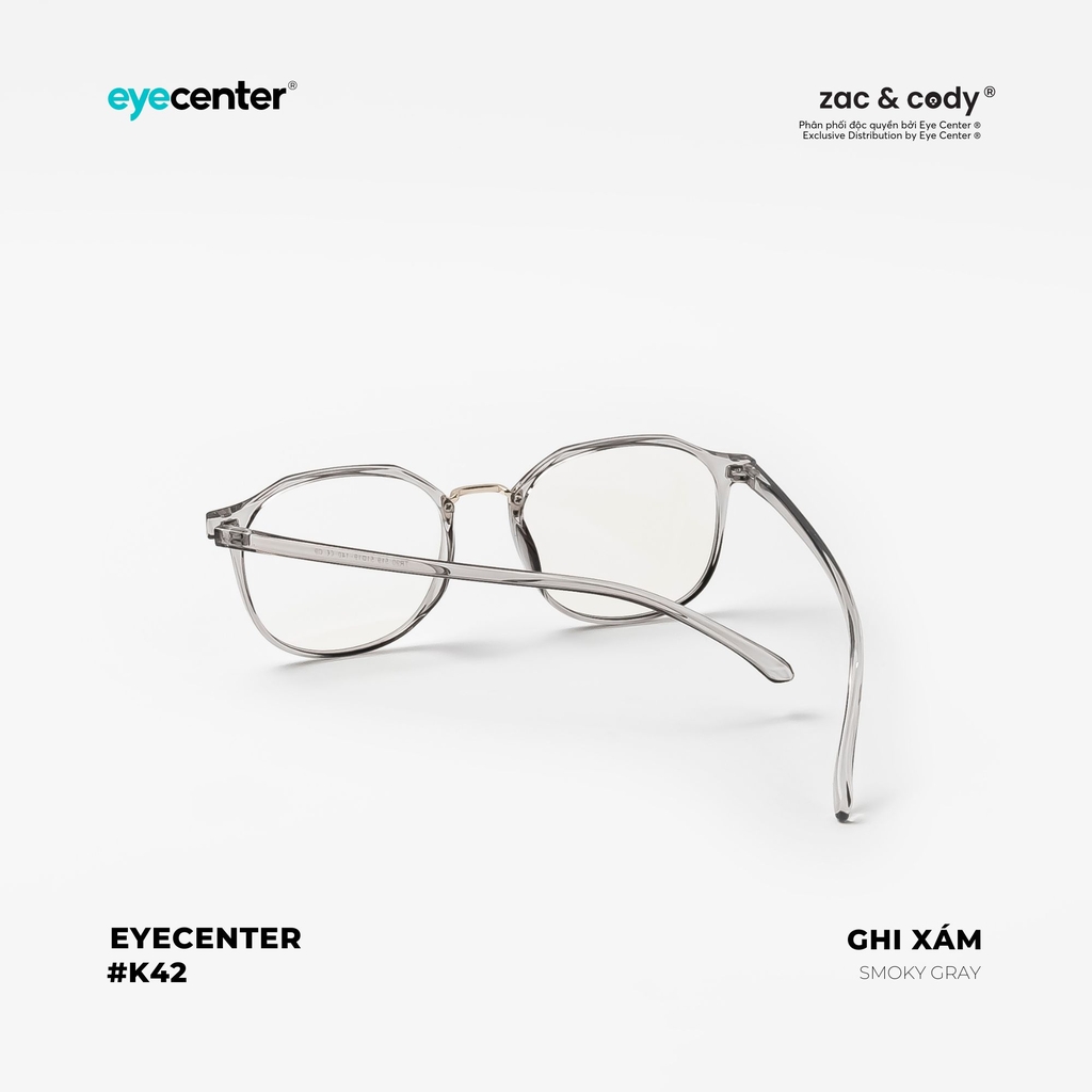 [K42]Gọng kính cận nữ chính hãng EYECENTER nhựa dẻo chống gãy siêu nhẹ  EK 519 by Eye Center Vietnam