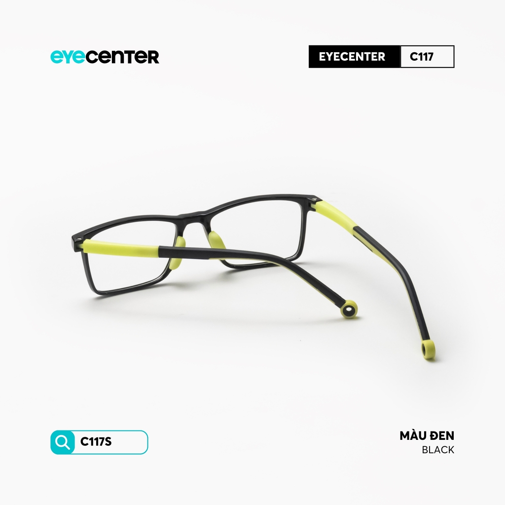 [C117] Gọng kính mắt trẻ em nhựa dẻo chống gãy siêu nhẹ nhiều màu by Eye Center Vietnam