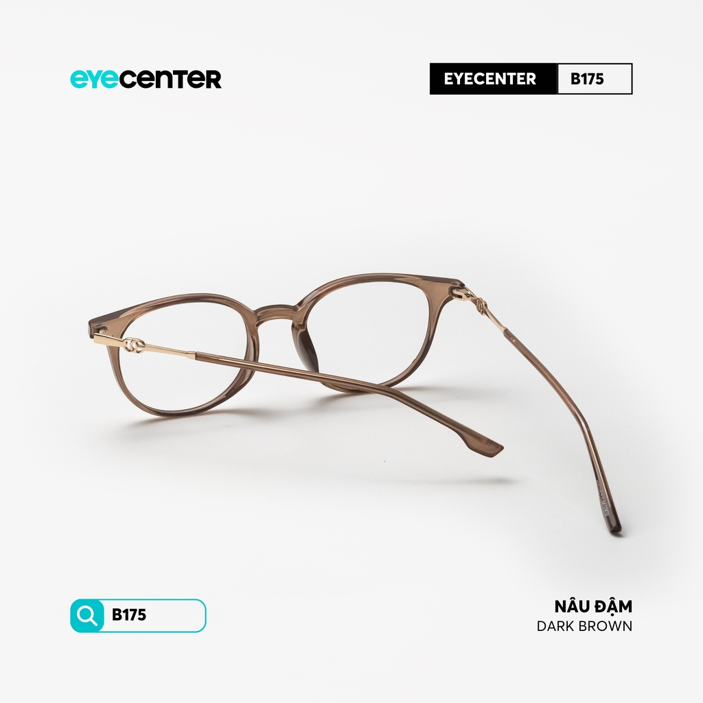 [B175] Gọng kính cận nữ nữ chất liệu nhựa phối kim loại chống gỉ by Eye Center Vietnam