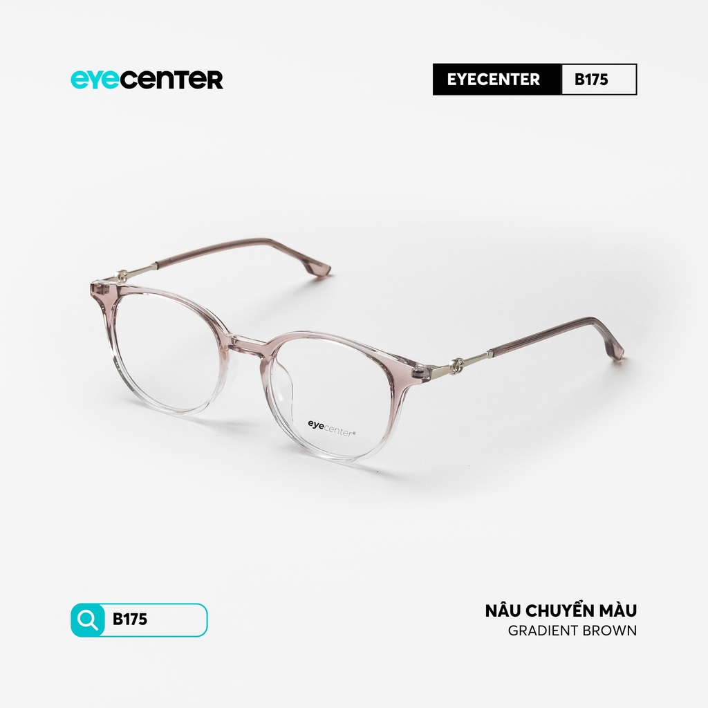 [B175] Gọng kính cận nữ nữ chất liệu nhựa phối kim loại chống gỉ by Eye Center Vietnam