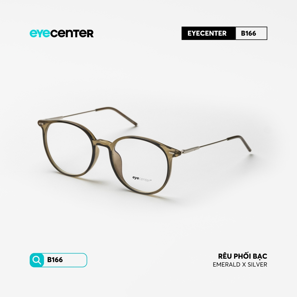 [B166] Gọng kính cận nữ chính hãng STUDIO MUKU nhựa phối kim loại by Eye Center Vietnam