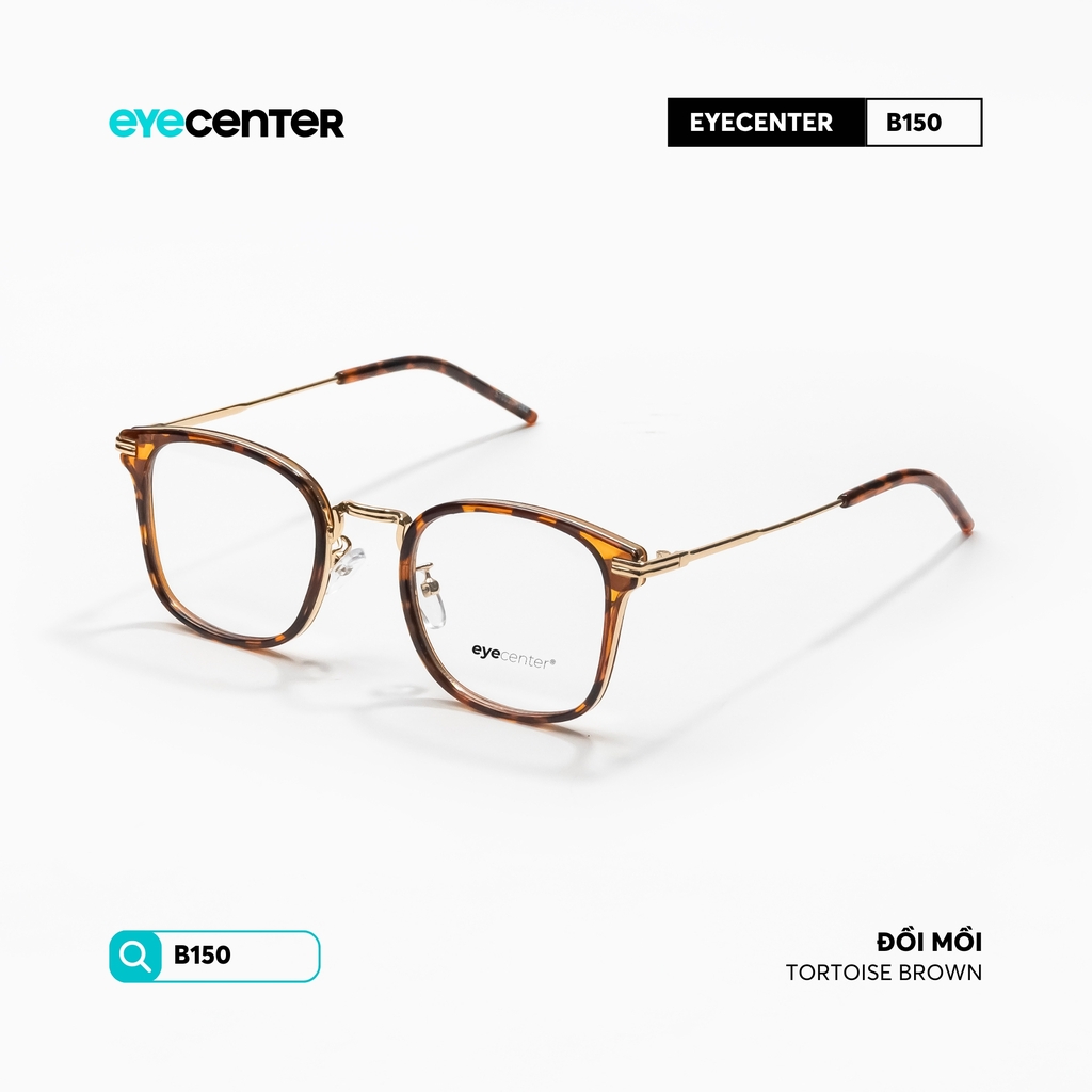 [B150] Gọng kính cận nữ chính hãng STUDIO MUKU nhựa phối kim loại by Eye Center Vietnam