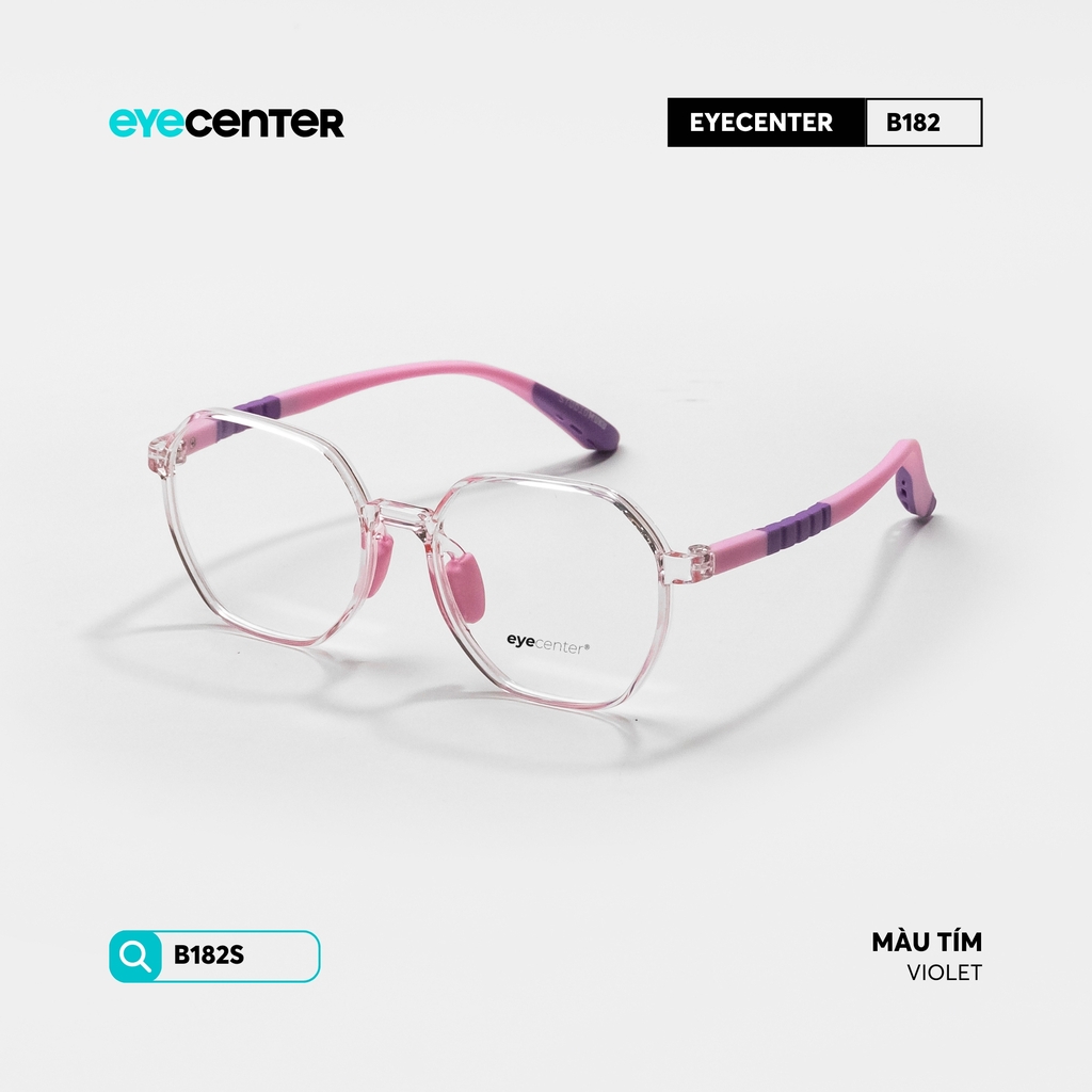 [B182] Gọng kính mắt trẻ em chất liệu nhựa dẻo siêu nhẹ nhiều màu by Eye Center Vietnam