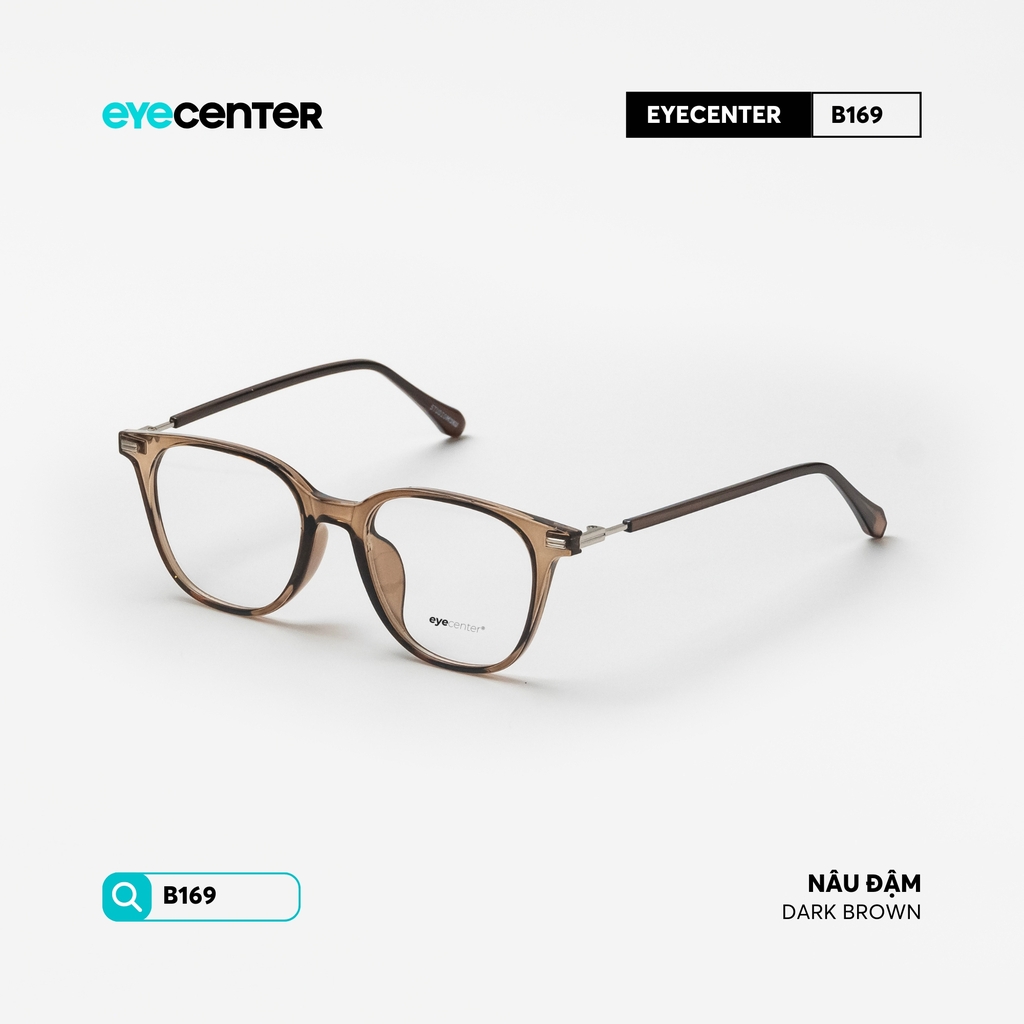 [B169] Gọng kính cận nam nữ chất liệu nhựa siêu nhẹ nhiều màu by Eye Center Vietnam