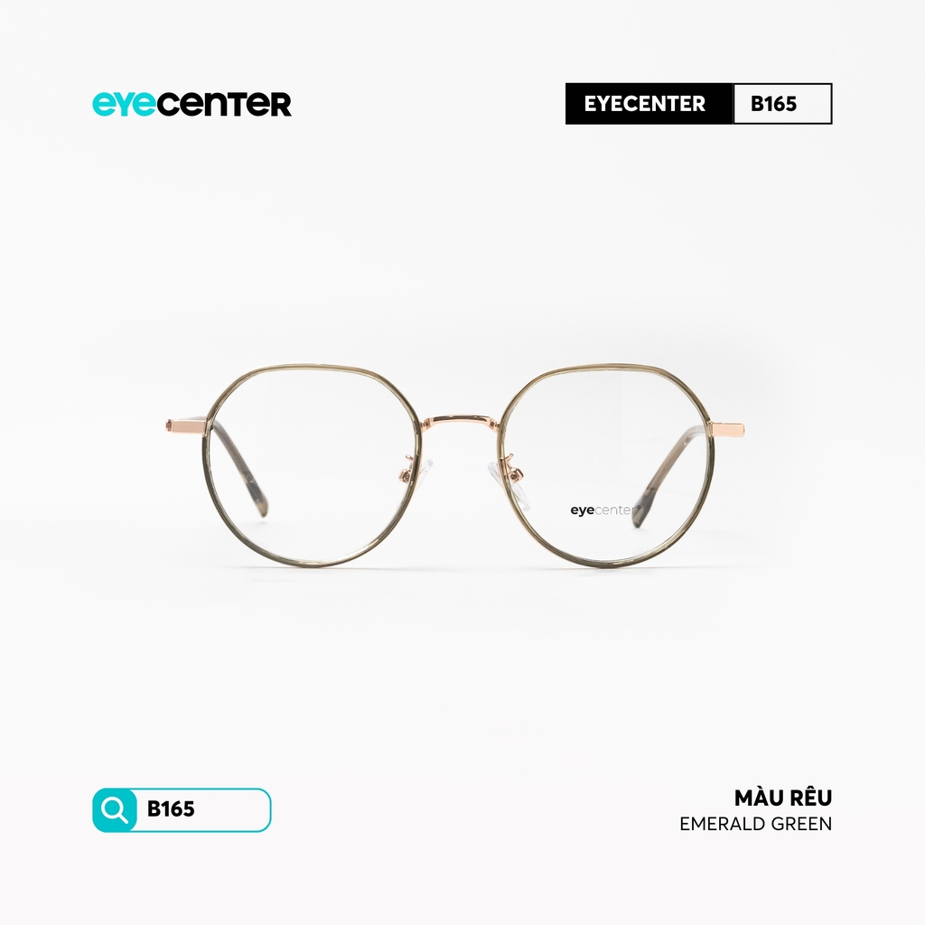 [B165] Gọng kính cận nam nữ chất liệu kim loại chống gỉ by Eye Center Vietnam