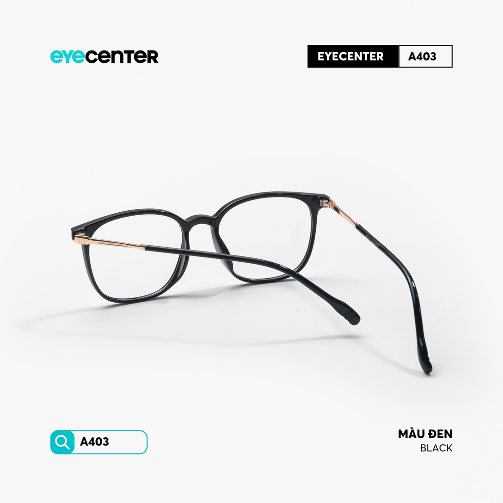 [VA403] Gọng kính cận nam nữ chất liệu nhựa phối kim loại chống gỉ by Eye Center Vietnam