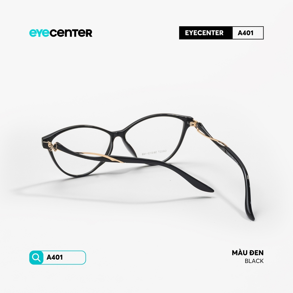 [VA401] Gọng kính cận nữ dáng mắt mèo chất liệu nhựa siêu nhẹ by Eye Center Vietnam