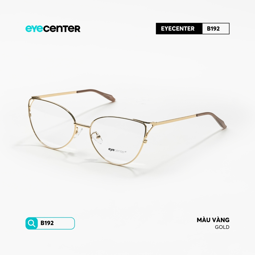 [B192] Gọng kính cận nữ chính hãng STUDIO MUKU kim loại chống gỉ by Eye Center Vietnam